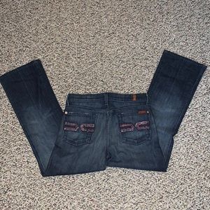 7 for all man kind bootcut jeans